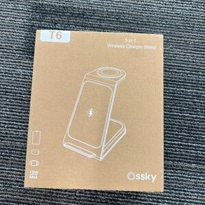 Wireless Charging Station for Apple - 3 in 1 Wireless Charger Stand Dock Watch